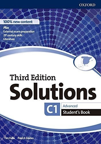 Solutions 3rd Edition Advanced. Student's Book (solutions Th