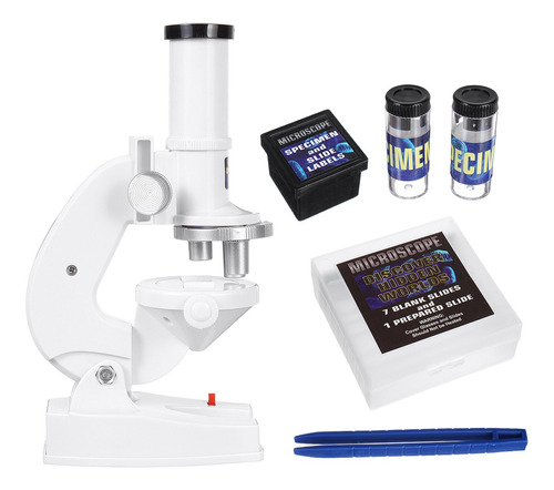 Kit De Ciencia De Microscopio Para Niños Con Aumento De 450x