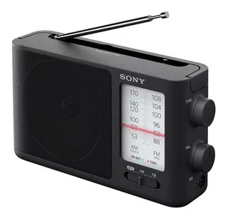 Radio Portatil Sony Am / Fm Icf-19 Negro