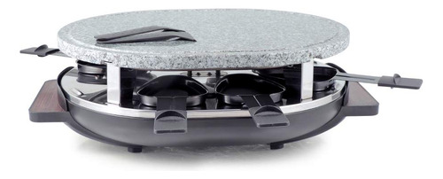 Swissmar Kf- - Raclette Ovalado Para 8 Personas Con Tapa De. Color Marrón