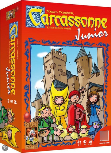 Carcassonne Júnior -  Jogo De Tabuleiro Infantil Devir