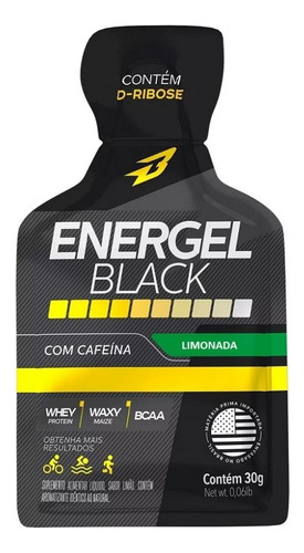 Energel Black (30g) Body Action - Sabor: Limonada Limonada Suíça