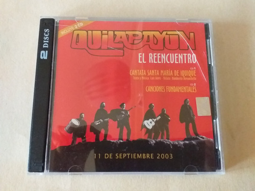 Cd Quilapayun/ El Reencuentro