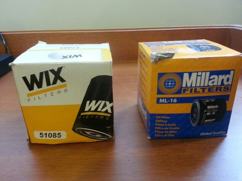 Filtro De Aceite Marca Wix & Millard