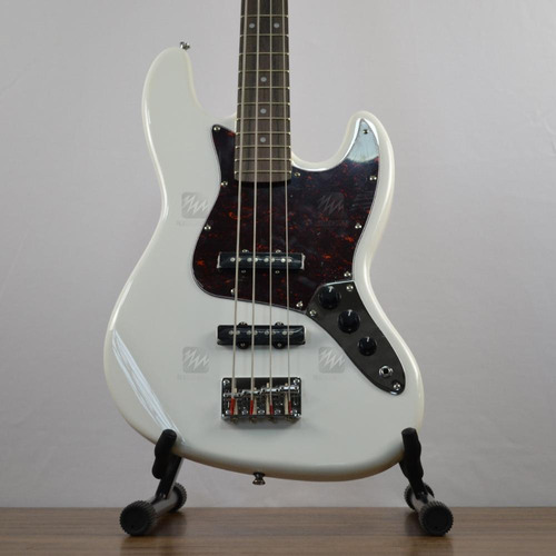 Baixo Sx 4 Cordas Jazz Bass Bd1 Wt Com Bag Contrabaixo