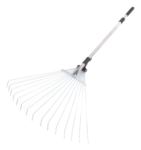 Leaf Rake Ajustável Retrátil Expansível Em Aço Inoxidável