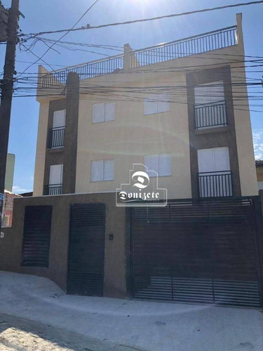 Cobertura Com 2 Dormitórios À Venda, 58 M² Por R$ 275.000,00 - Jardim Utinga - Santo André/sp - Co11761
