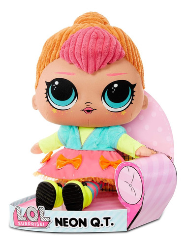 Lol Surprise Muñeca Peluche Neon Q.t. Suave