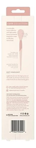 Ecotools Luxe Soft Highlighter Maquillaje Brocha Para Polvos