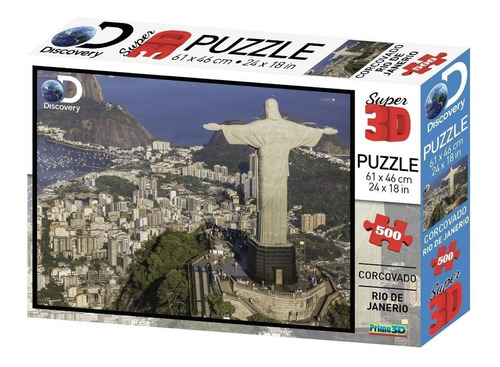 Puzzle Rompecabezas 3d Rio De Janeiro X 500 Pzs Jeg 10165