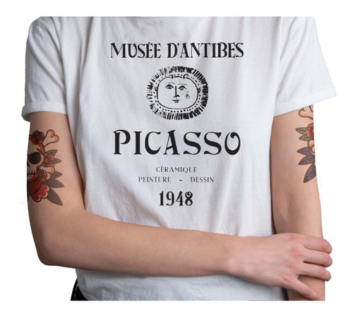 Polera Picasso Pablo Arte Artista Moda Hombre Mujer 2