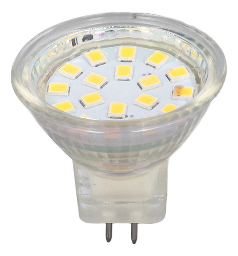 Bombilla Led, 4 Unidades, 18 Mr11, 3 W, 300 Lm, Base De Dobl