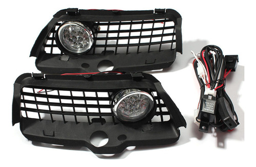 Parachoques Delantero Para Vw Mk3 Golf Jetta, Led, Drl Drivi