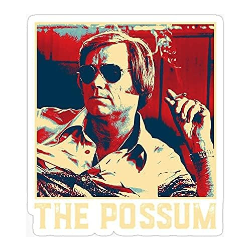 Vintage Retro The Possum Pop Art George Music Jones - Adhesi