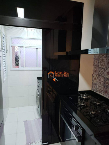 Imagem 9 de 18 de Apartamento A Venda Com 2 Dormitórios À Venda, 83 M² Por R$ 670.000 - Picanco - Guarulhos/sp - Ap3428
