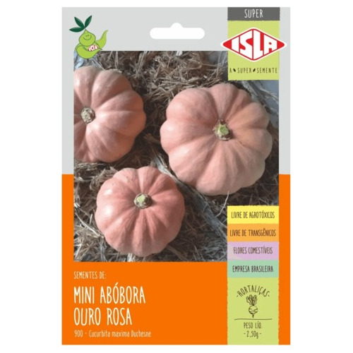 Super Abobora Ouro Rosa Mini - Isla