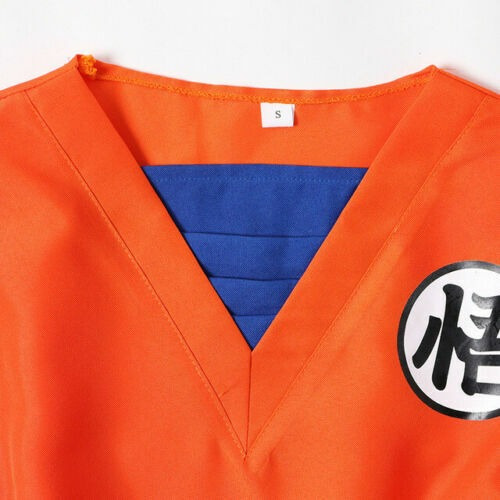 Cosplay Traje De Goku Dragon Ball Z Anime Para Niño