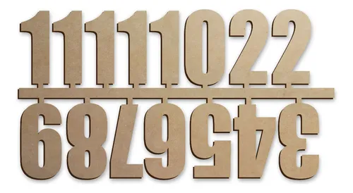 Numeros de reloj de pared sale