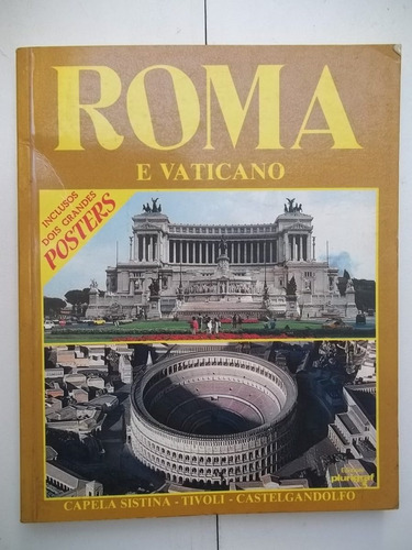 * Livro Roma E Vaticano Capela Sistina Tivoli Castelgandolfo