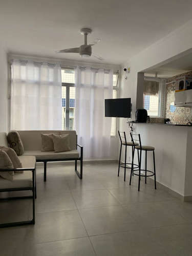 Apt Guarujá Pé Na Areia Enseada Pitangueiras (porteira Fechada)