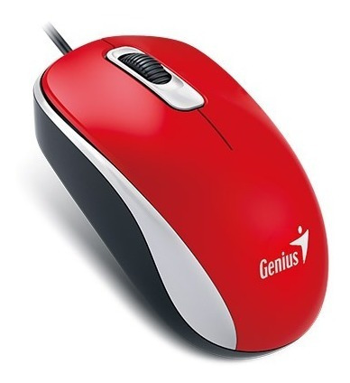 Mouse Genius Dx-110 G5 Usb Rojo Kentol S.a