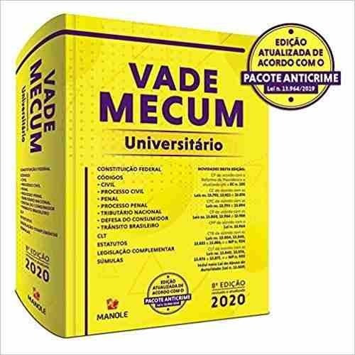 Livro Vade Mecum Universitário, 8ª Ed 2020