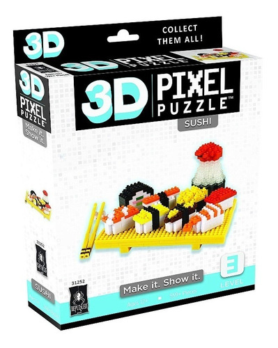 Puzzle De Sushi Deluxe 3d 546 Piezas Marca Bepuzzled