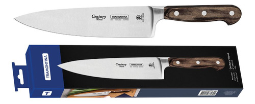 Tramontina Faca Century 21541198 chef 8'' madeira polywood