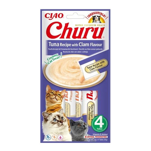 Churu Gato Atún 56gr - 4 Und - Uni - Unidad a $3247