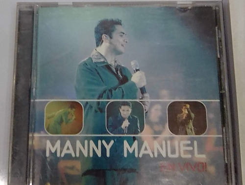 Manny Manuel. En Vivo. Cd Original Usado. Qqf. Gb.