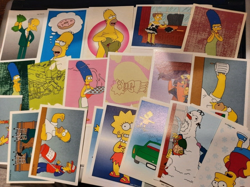 Lote Figuritas Simpsons Panini 3 Colección 