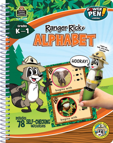 Libro:  Ranger Rick Power Pen Learning Book: Alphabet