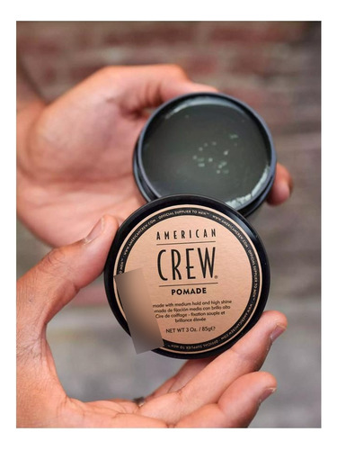 American Crew Pomada 3 Oz, Smooth Control Con Alto Brillo