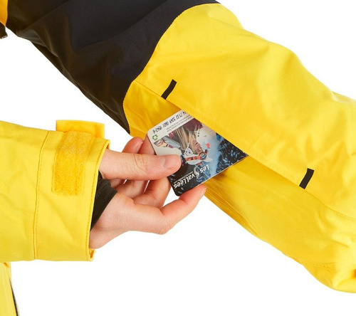 Campera De Ski Snowboard Dc Sovereign Mujer 30k Amarillo M