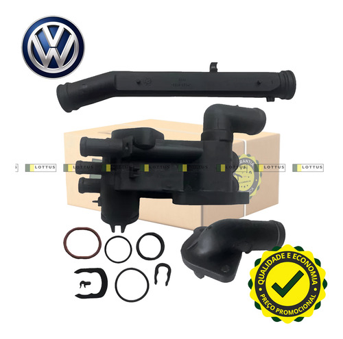 Kit Cavalete Distribuição Agua Completo Gol G5 G6 Fox 7032