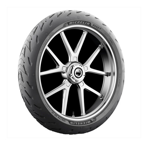 Imagen 2 de 10 de Caucho Para Moto Michelin 120/70 Zr 19 60w Road 5 Trail F Tl