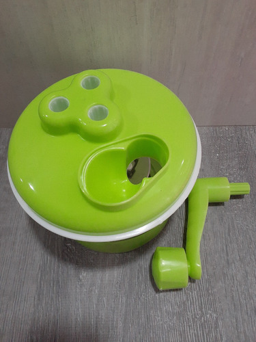 Imagen 6 de 10 de Picador, Cortador De Verduras Manual De 4 Cuchillas 1,5 L