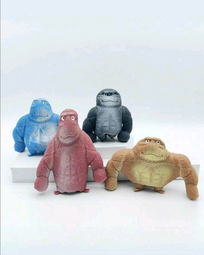 Juguete Antistress Gorila Squishy Anti Stress Mega Estirable Color