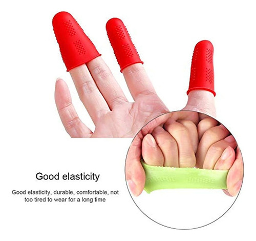 A 18 Pcs Protectores Silicona For Dedos For Pegamento Resina