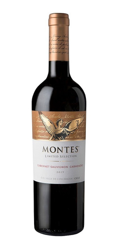 Vino Tinto Montes Carmenere-cabernetsauvignon 750 Ml