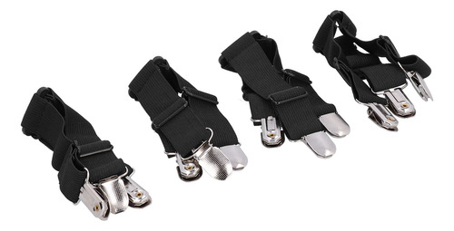 Sujetadores Para Sábanas, 4 Piezas, Clips Elásticos