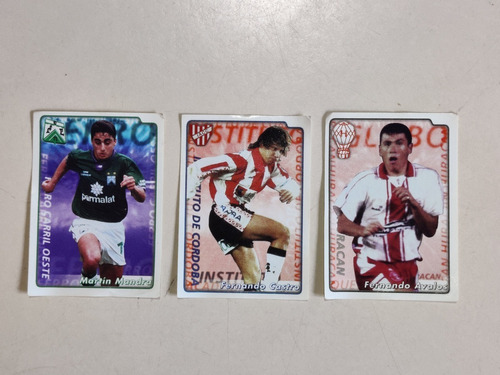 Lote De 5 Figuritas Francia 98 Y Futbol 99 - Panini Y Tyc