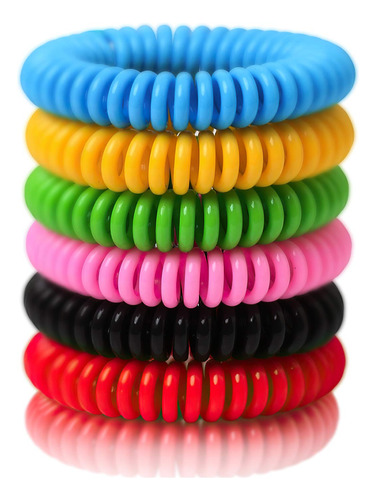 Buggybands Pulseras De Mosquitos, Paquete De 12 Unidades, En