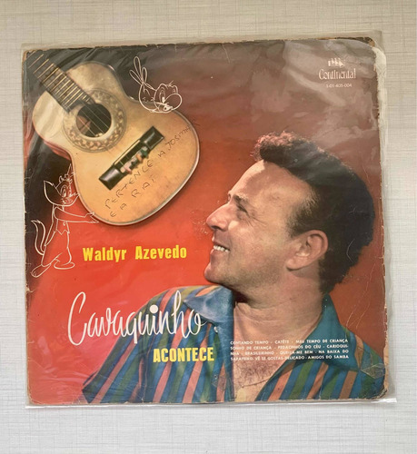 Waldir Azevedo - Cavaquinho Acontece - Vinil Lp (Usado)