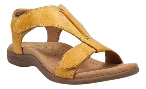 Sandalias Planas Playa Con Boca Pez Moda Informal Para Mujer