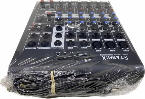 Mesa Som 6 Canais Xms602r Ll Audio Console Novo Bluetooth