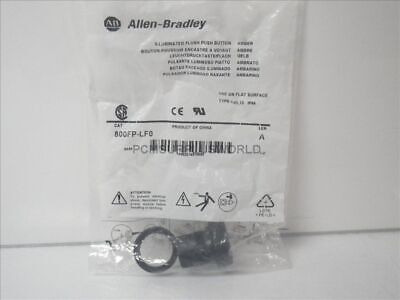 800fp-lf0 Allen Bradley Illuminated Flush Push Button Am Zzg