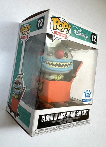 Funko Pop Clown Jack The Box Cart 12 Train Nbc Exclusivo