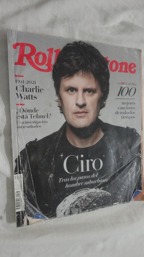 Revista Rolling Stone -nro 283 Octubre  2021 Ciro