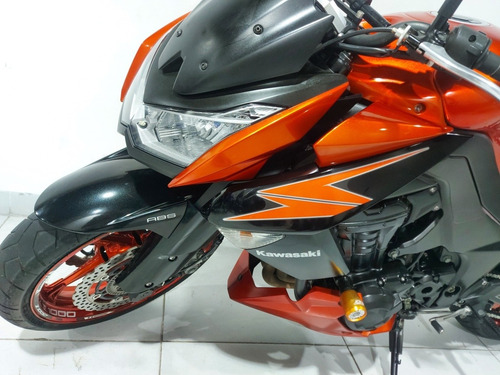 Imagem 11 de 11 de Kawasaki Z1000 Laranja 2012